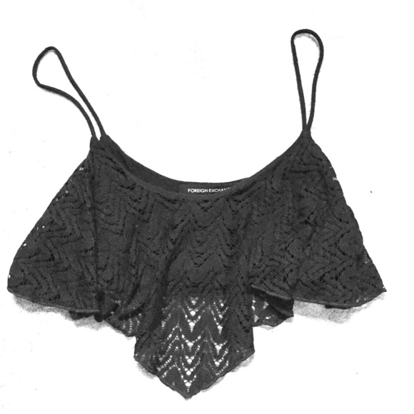 Black Crop Top
