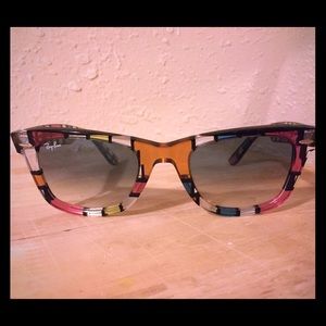 Ray Ban Wayfarer rare print