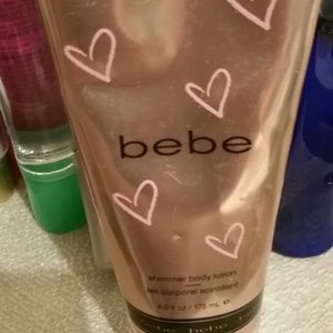 Body lotion BEBE SHIMMER; )
