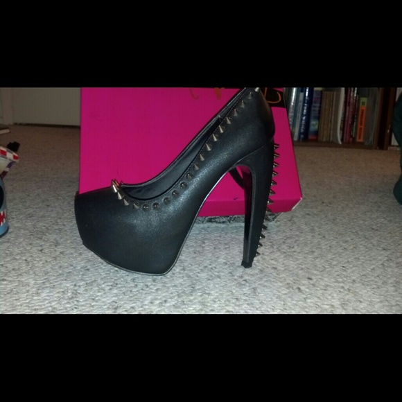 Edgy Spiked Heels
