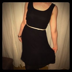 💖Bundle💞Black Dress size 8 & JCrew Blouse size 8