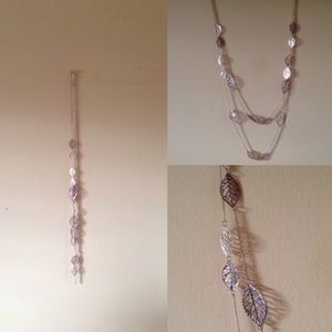 Autumn Leaf Double Strand Necklace