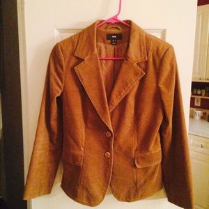 Tan Corduroy Blazer
