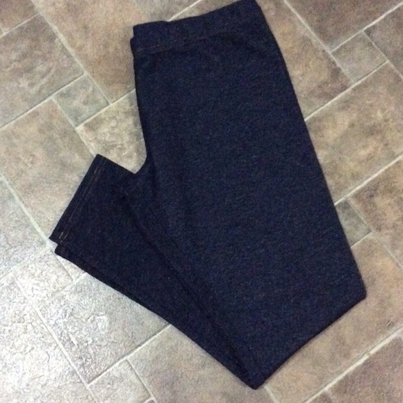 Denim Knit Leggings-NWOT-$7.00