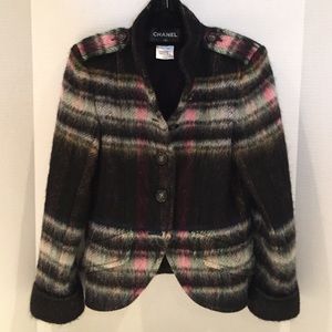 Chanel 13A Mohair Multicolor Jacket Sz 36 nwot