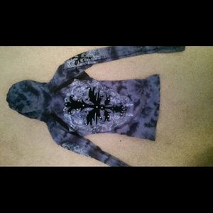 Long Sleeved, hooded shirt