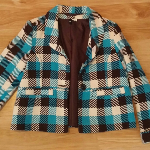Plaid heavy jacket
