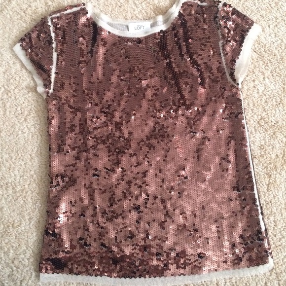 Ann Taylor sequin top