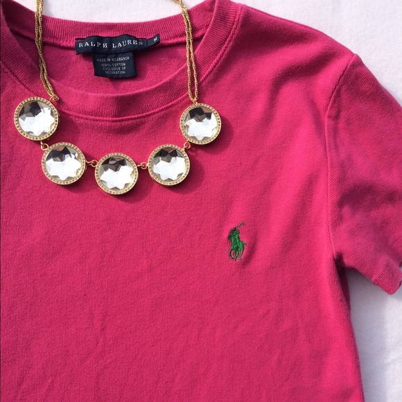 🎀Ralph Lauren BOGO 50% off🎀 Hot Pink T-shirt