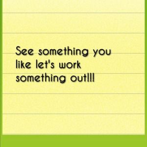 Open to reasonable offers....