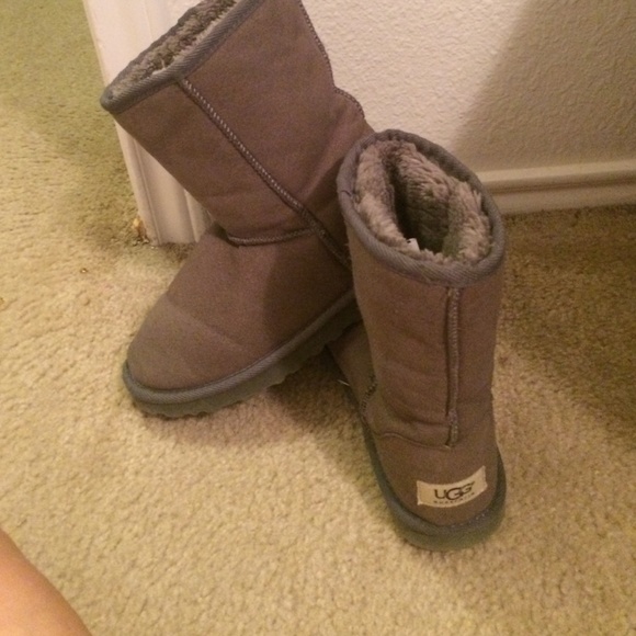 UGGs Classic Short Grey UGGs
