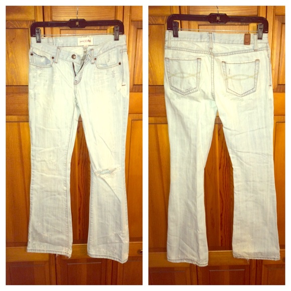 Abercrombie and Fitch boot cut jeans