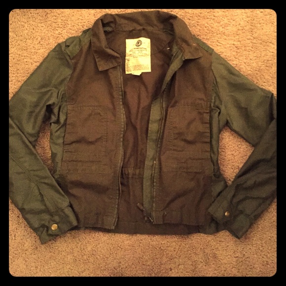 Army Green Lucky Brand Jacket