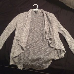 Grey & black sparkly cardigan