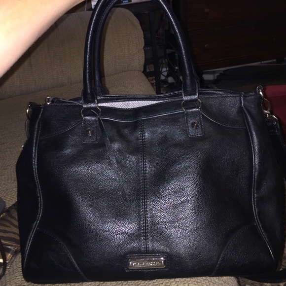 Large Steve Madden black purse handbag