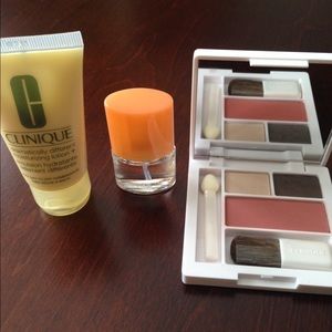 Clinique Happy, face cream and pallet