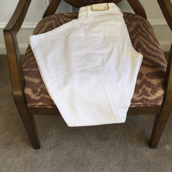 Ann Taylor loft white jeans