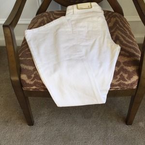 Ann Taylor loft white jeans