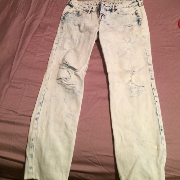 The A&F super skinny jeans