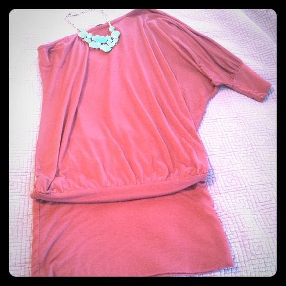 1 shouldered tunic. Pair it with heels or boots!