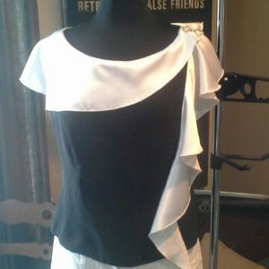 Black chiffon J.R. Nites