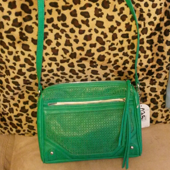 Green cross body Jessica Simpson bag