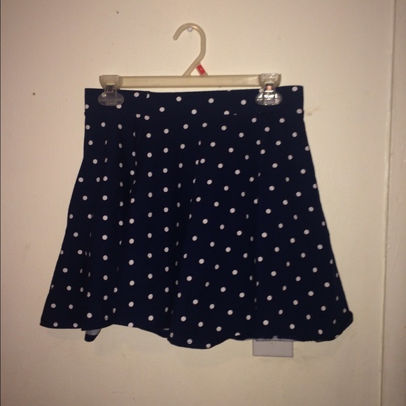 Forever 21 navy skater skirt