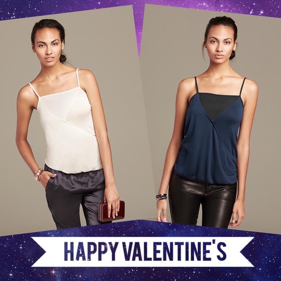 Mixed media draped BR tank navy NWT