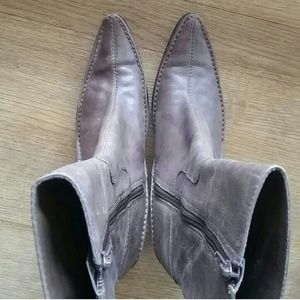 Brown Leather Nine West Boots
