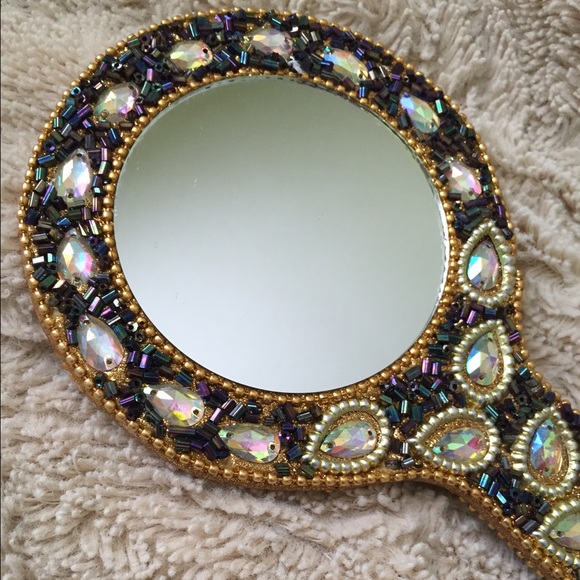 Vintage Hand Mirror - Picture 2 of 3