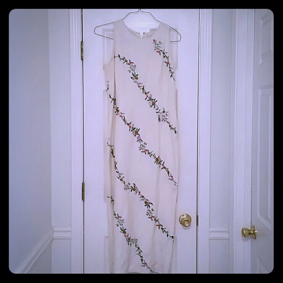 Talbots Floor Length Spring Dress