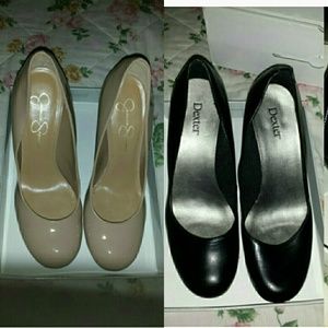 Dexter and Jessica Simpson Heels