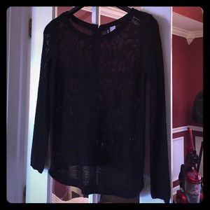 Black High Low Sweater from H&M