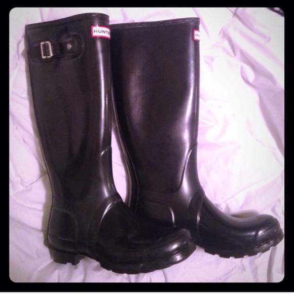 Hunter boots on hold