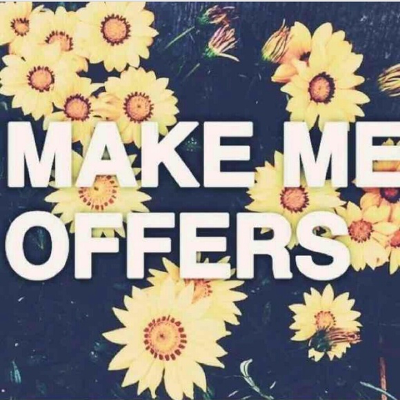 Make me offers!🌼💛🌻