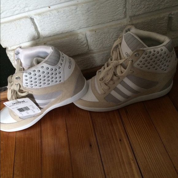 Adidas weneo super wedge sneaker