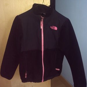 Kids North face Denali size 10-12