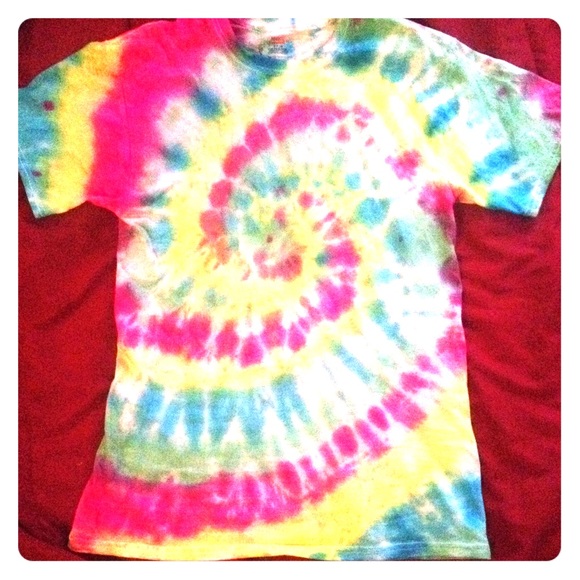 Homemade tiedye men's small Tshirt