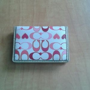 Small coach wallet