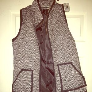 Herringbone Puffer Vest-Great Condition!