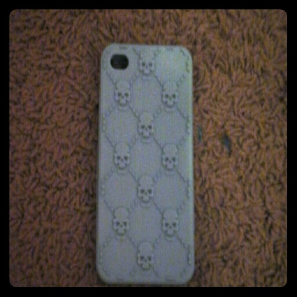 Tiffany blue skull I phone 4/4s case