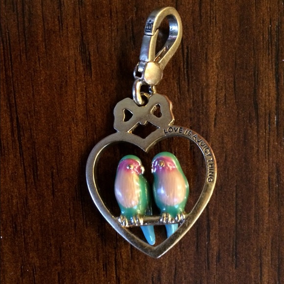 Juicy Couture Accessories - Juicy couture love bird charm