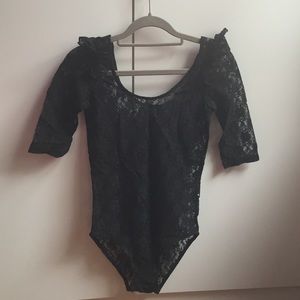 Topshop lace body suit