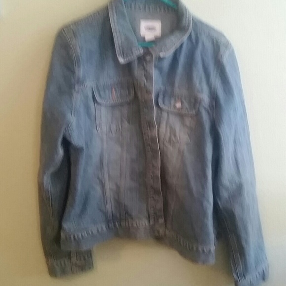 Old Navy plus sized denim jacket