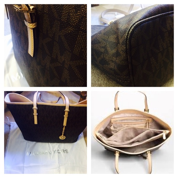 Authentic MK large signature jetset