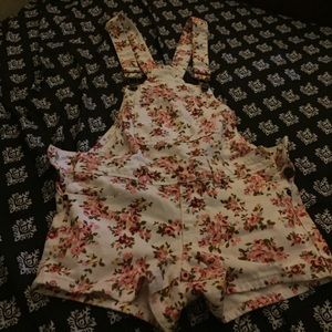 Forever 21 overall shorts