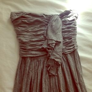 Really comfy mid calf grey dress