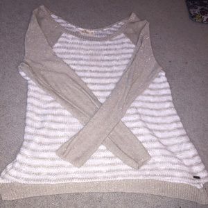 Oversized Hollister Striped Sweater