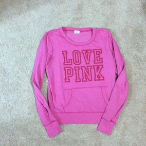 PINK Crew Neck Sweatshirt