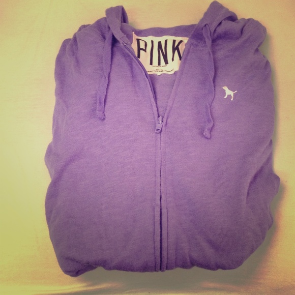 NWOT purple Victoria's Secret pink hoodie